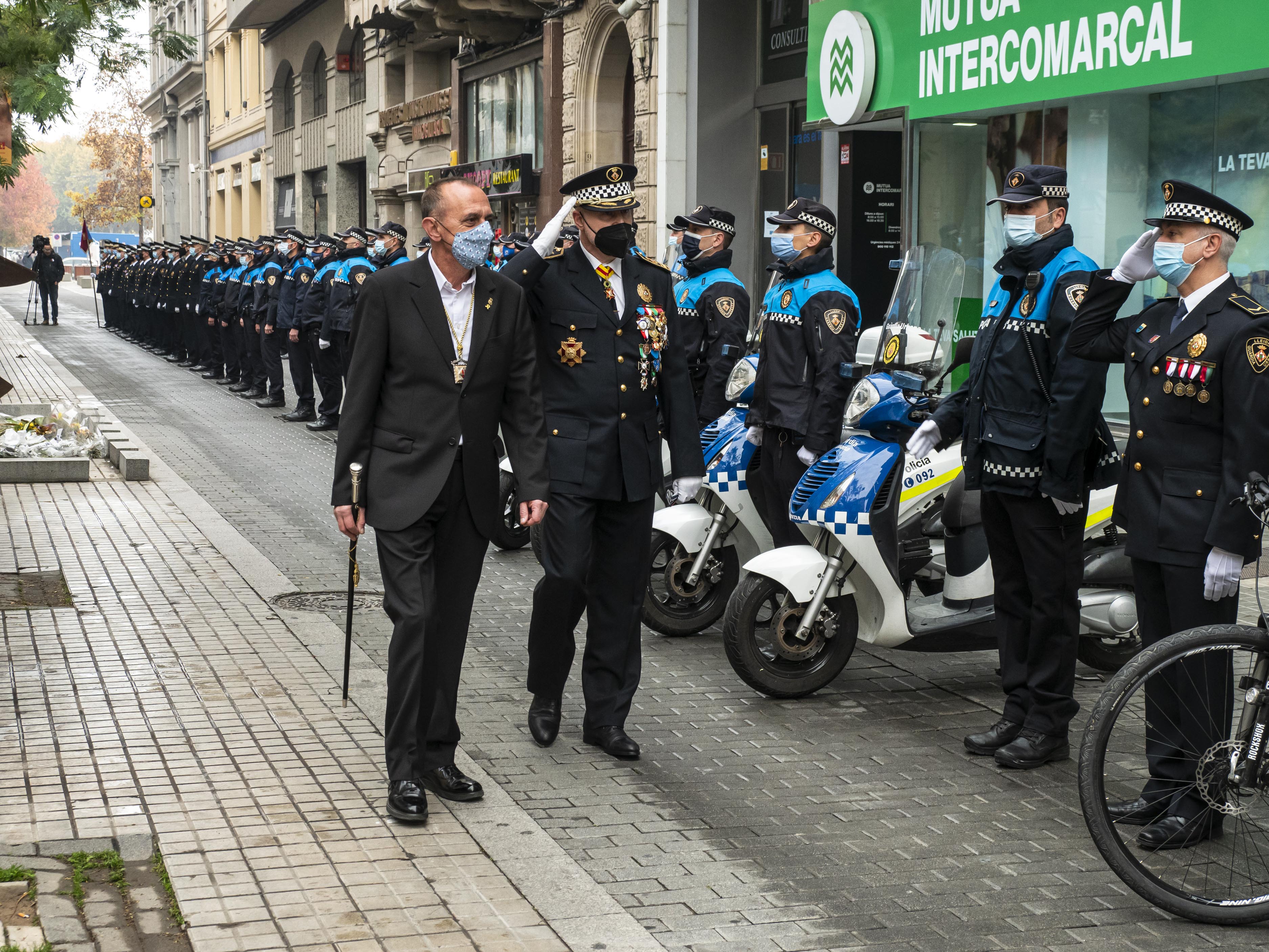 La Guàrdia Urbana commemora la festivitat de Santa Cecília, patrona del cos policial 