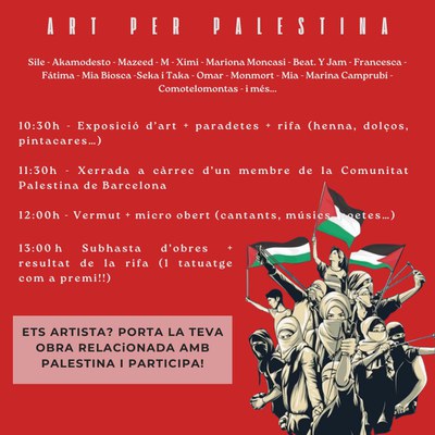 <bound method DexterityContent.Title of <Event at /fs-paeria/paeria/ca/actualitat/agenda/art-per-palestina>>.