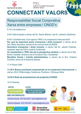 <bound method DexterityContent.Title of <Event at /fs-paeria/paeria/ca/actualitat/agenda/connectant-valors-jornada-sobre-responsabilitat-social-corporativa-rsc-xarxa-entre-empreses-i-ongds>>.