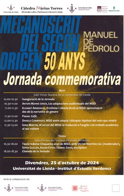 <bound method DexterityContent.Title of <Event at /fs-paeria/paeria/ca/actualitat/agenda/jornada-commemorativa-mecanoscrit-del-segon-origen-50-anys>>.