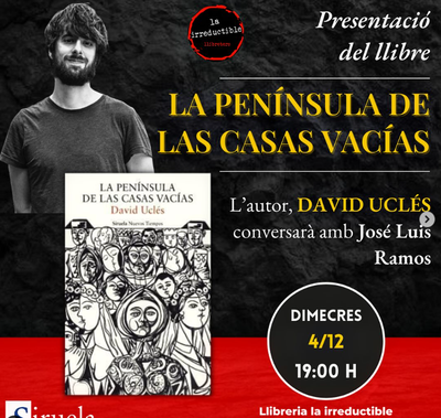 <bound method DexterityContent.Title of <Event at /fs-paeria/paeria/ca/actualitat/agenda/presentacio-del-llibre-la-peninsula-de-las-casas-vacias>>.