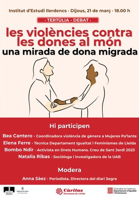 <bound method DexterityContent.Title of <Event at /fs-paeria/paeria/ca/actualitat/agenda/tertulia-les-violencies-contra-les-dones-al-mon-una-mirada-de-dona-migrada>>.