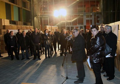 Foto 2. Ros ha assegurat que el PEU de Gardeny és l’aposta per la competitivitat del sector agroalimentari i tecnològic a Lleida.