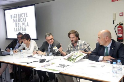 Presentació de la marca "Districte Mercat del Pla".