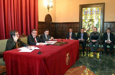Angel Ros ha qualificat l'acord com "la primera pedra tecnològica de Lleida".