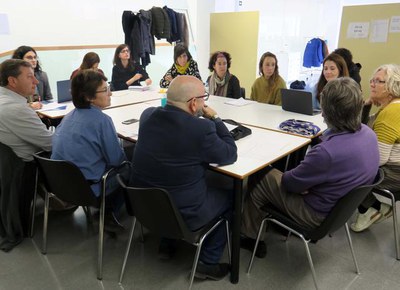 Taula de treball sobre l'àmbit social.