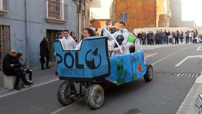 El Mijac de Balàfia, guanyador de la cursa, en plena activitat.