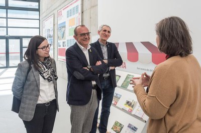 El paer en cap ha conegut els diferents espais del Fruitcentre i la recerca que s'hi desenvolupa.