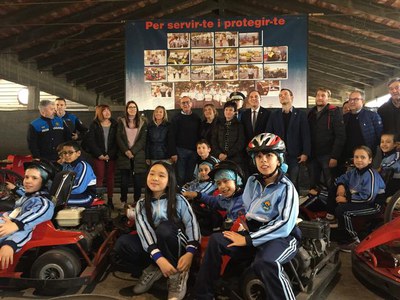 Els alumnes del Parc Infantil de Trànsit han estat escolars de Lestonnac-L'Ensenyança..