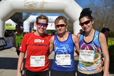 Podi femení de la cursa de 10 km.