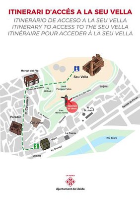 Itineraris alternatius per anar a la Seu Vella.