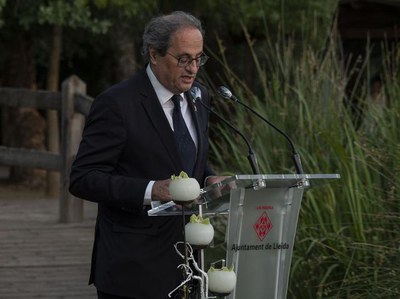 El president Torra ha anunciat un gran homenatge de país pel 9 de juliol.