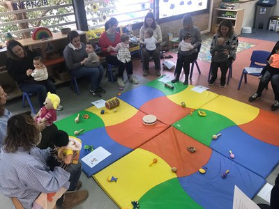 Projecte Ralet. Criança infantil en tribu, reconegut pel Banc de Bones Pràctiques.