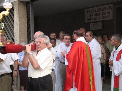 La processó ha sortit de l'Església de Sant Pau.