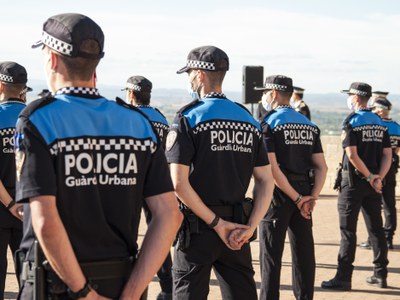 Amb les incorporacions d'avui, la Guàrdia Urbana de Lleida queda integrada per 230 agents..