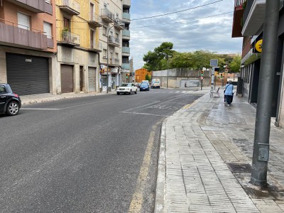 Les tasques permetran enllaçar el tram d'avinguda Artesa amb el carrer Palauet.