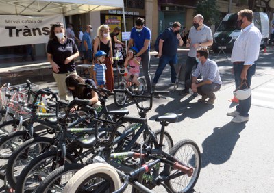 El tinent d'alcalde Postius i els regidors Castro i Rutllant han tingut una presència activa en l'Open Street Day.