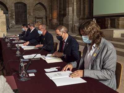 El paer en cap de Lleida ha presidit la constitució de la Taula..