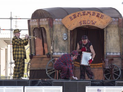 Marcel Gros & Teatre Mòbil han posat el toc d'humor a les Festes de la Tardor.