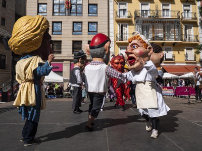 Els capgrossos també han fet festa major.