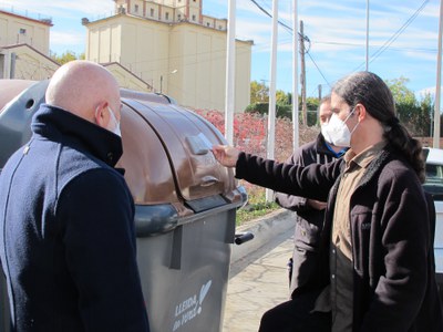 El nou sistema d'obertura del contenidor d'orgànica per al porta a porta de Pardinyes- Balàfia serà mitjançant targeta..