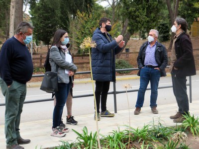 La transformació d'una zona verda i l'aposta per la transformació energètica, altres assumptes abordats en la reunió d'avui.