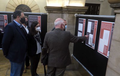 L'exposició es pot visitar fins al 2 de desembre al Pati de la Paeria.