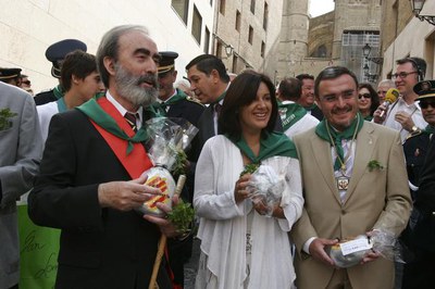 Osca celebra les Festes de Sant Llorenç fins al 15 d'agost. Fotografia: Pablo Segura (Imatge cedida pel Diario del Alto Aragón).