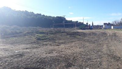 L'espai netejat, després de les tasques d'Ilnet Fotografia amb alta resolució.