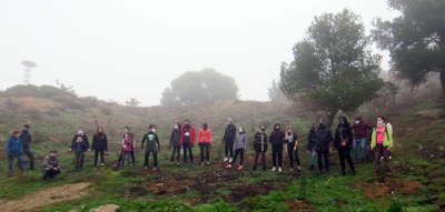 Alguns dels participants han volgut tenir una fotografia de record de l'activitat.