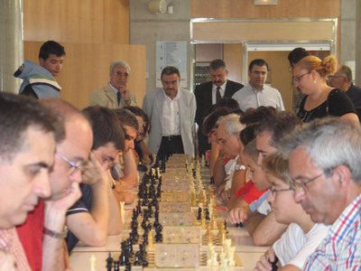 El Centre Cívic ha estat escenari també del torneig d'escacs.