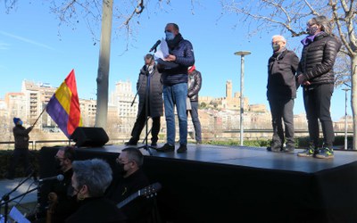 L'acte ha estat organitzat per l'Ajuntament de Lleida, en col·laboració amb el Grup de Recerca de Memòria Històrica del CELL.