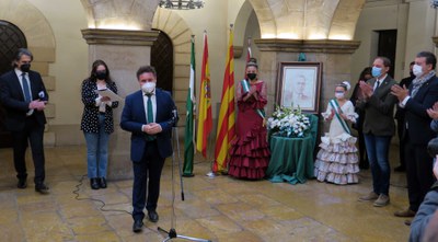 Jordi Solana s'ha emocionat en tenir un record pels socis de la Casa d'Andalucía de Lleida que ens han deixat aquest any.