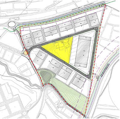 Plànol del nou polígon industrial Torre Solé..