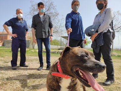 El tinent d'alcalde Sergi Talamonte ha visitat aquest dimarts les instal·lacions del Refugi dels Peluts, on es fan millores amb zones d'esbarjo i la ….