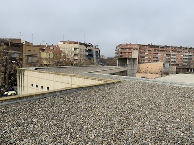 Els panells es col·locaran a la coberta de l'edifici.