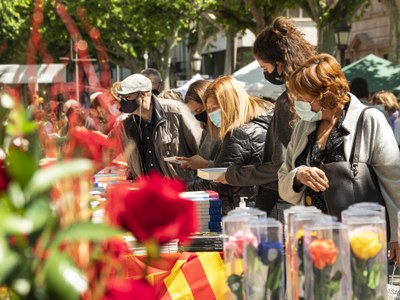 El recinte de Sant Jordi habilitat per la Paeria ha registrat un nombrós públic..