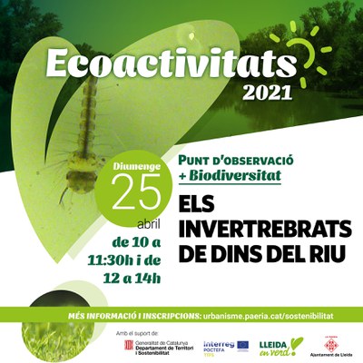 L'Ajuntament de Lleida té previst quatre noves sessions per donar a conèixer la biodiversitat de la ciutat.