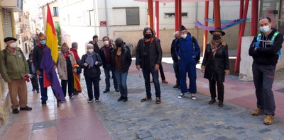 El recorregut ha estat organitzat per Memòria Democràtica de l'Ajuntament de Lleida i el Centre Excursionista.