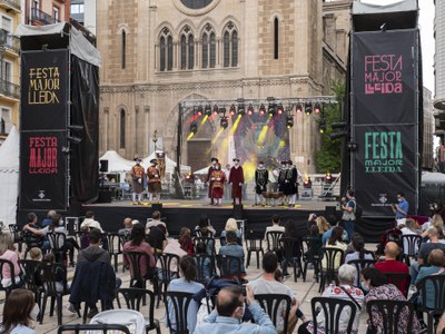 El pregó de Sant Anastasi ha centrat els actes d'aquesta tarda.