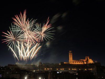 Espectacular Castell de Focs per tancar les festes.