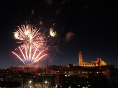 La Pirotècnia Catalana ha estat l'encarregada del Castell de Focs de la Festa Major.