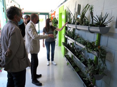 L'Escola de Jardineria fa deu anys es va traslladar al carrer Til·ler.