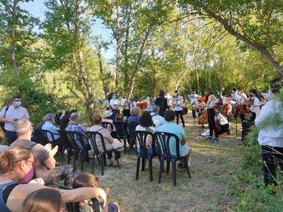 Les activitats les ha clos l’Orquestra de Corda del Conservatori Municipal de Lleida amb un concert a la Mitjana.