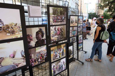 Veïns del Món Solidaris ha exposat la mostra fotogràfica "Una visió del Senegal".