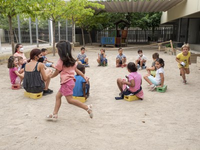 Una de les activitats per als infants de l'Estiu de Joc.