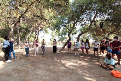 Camp de Treball de la Fundació Verge Blanca, amb la col·laboració de l’àrea d’Arqueològica de la Paeria i del Castell templer de Gardeny.