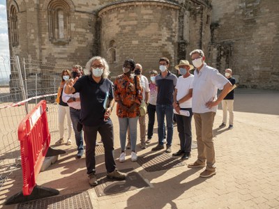 La visita ha recorregut els diferents espais del Turó.