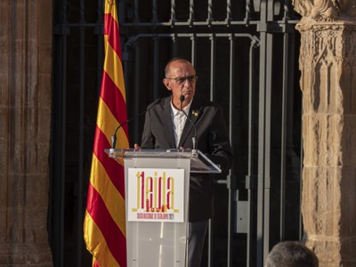 Miquel Pueyo: “Des de la lleialtat i la convicció històrica, continuem defensant la llibertat del nostre poble i el dret a decidir el nostre futur”.