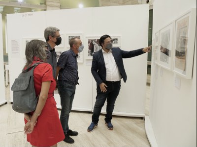 L'exposició ja s'ha pogut contemplar a Barcelona i a la Jonquera..